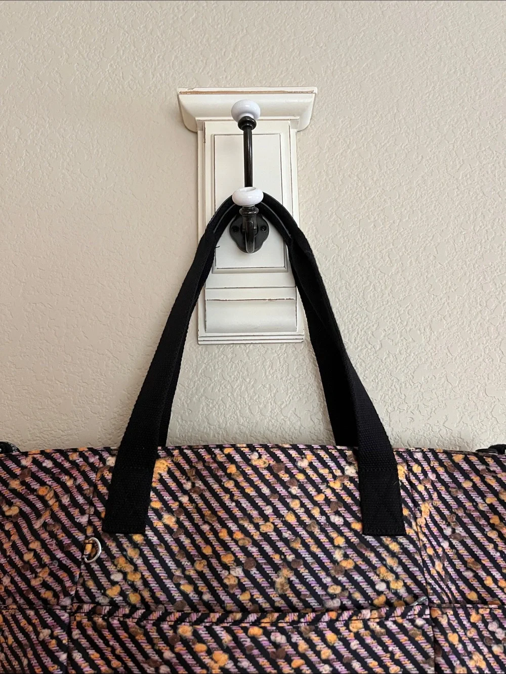 Large Kipling shopper tote with extra strap
